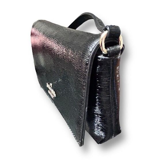 Kate Spade New York Cedar Street Patent Aster Crossbody Bag Black - Picture 7 of 14